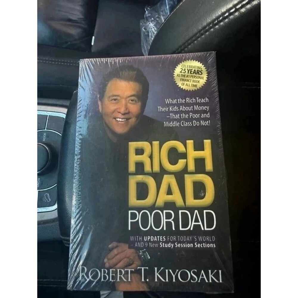 Rich Dad Poor Dad by Robert T. Kiyosaki – 25th Anniversary Edition – New